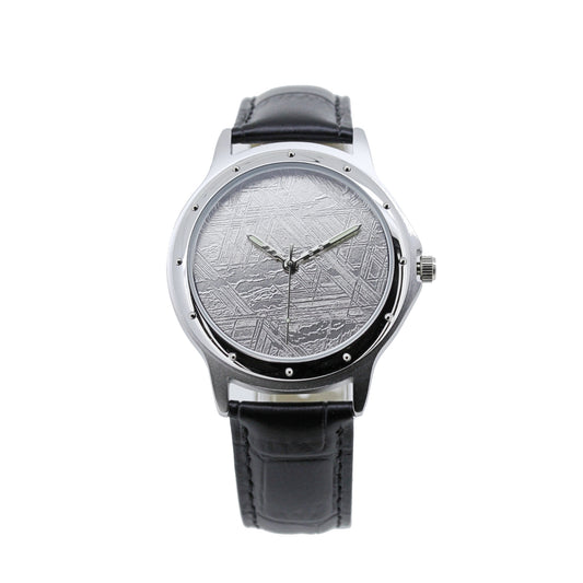 ムオニオナルスタ隕石メテオライトウォッチ クォーツ時計 MTW-005