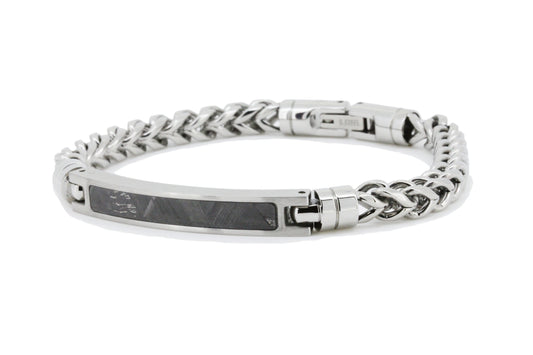 ムオニオナルスタ隕石 ステンレスブレスレット 2カラー 幅6mm 全長18.5-21.5cm YC3200B-YUN